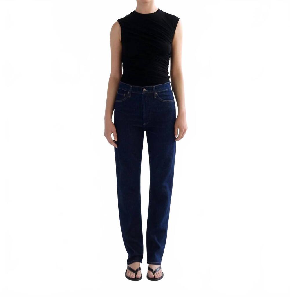 NEW AGOLDE 90's pinch waist long jean in reissue